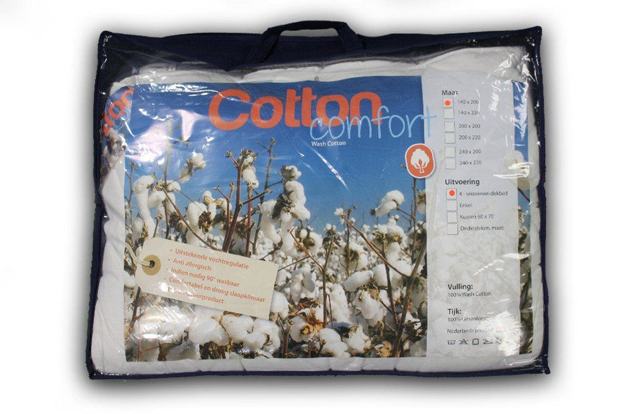 Cotton Comfort 4 seizoenen dekbed tas